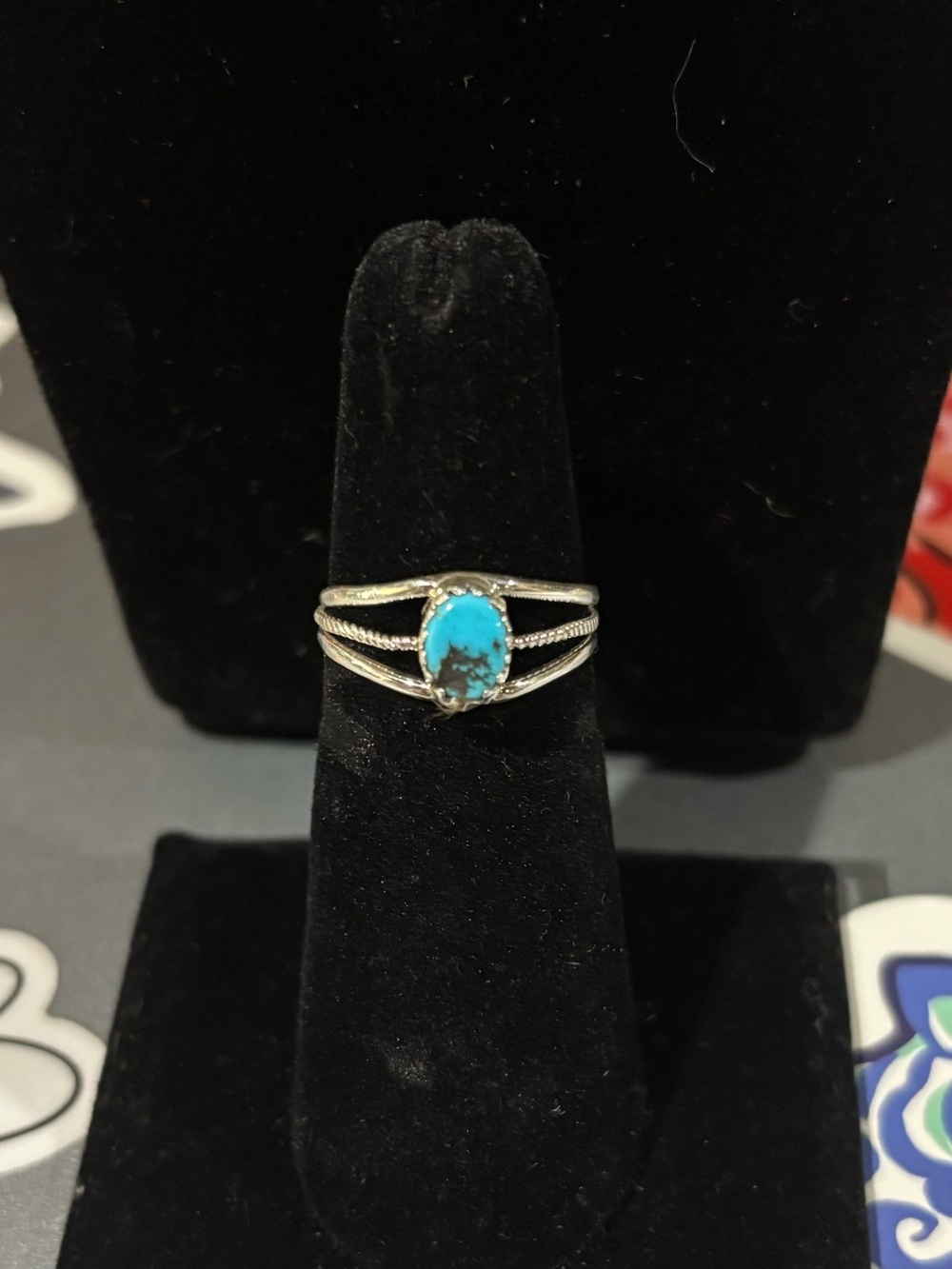 Navajo Sterling Silver & Turquoise Ring